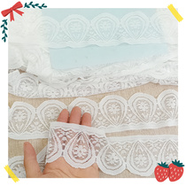 563 whole outer single about 20 yards white elastic lace lace diy bow doll clothing accessories
