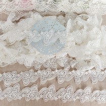 1576 whole bundle day sheet about 14 5M white water soluble lace width about 5cm