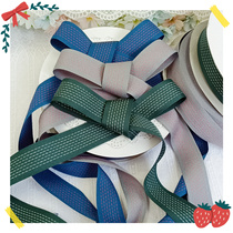 1181 whole roll Korean version about 50 yards wide 3 2CM jumper striped cotton webbing diy bow hair accessories