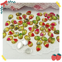 274 weight special drop-shaped resin paste diy rubber band hair clip hair accessories