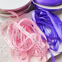 122 The whole roll is about 100 yards of purple and pink tape