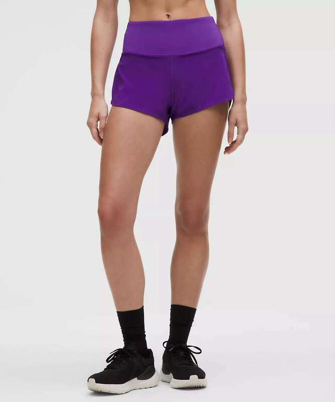 Chengdu In-Stock Lululemon Speed up Hr Short2.5/ 4inch Women's Sports Shorts with Lining Chengdu In-Stock Lululemon Speed up Hr Short2.5/ 4inch Women's Sports Shorts with Lining