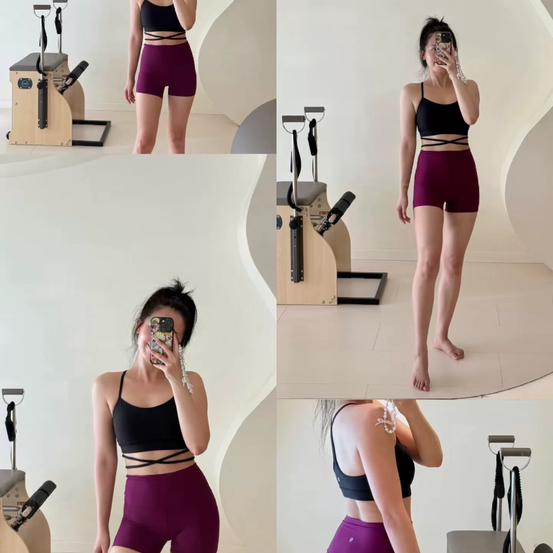 Chengdu In-Stock Lululemon Align Hr Short4/6/ 8inch Women's Yoga Sports Naked-Feel Shorts Chengdu In-Stock Lululemon Align Hr Short4/6/ 8inch Women's Yoga Sports Naked-Feel Shorts