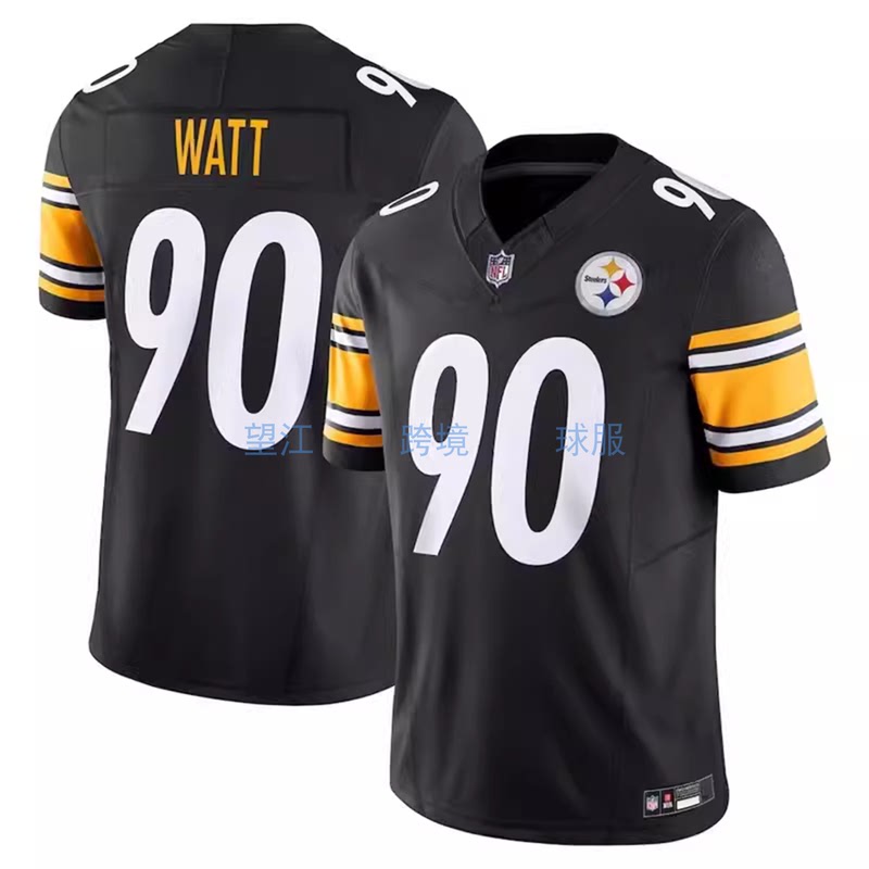 Nfl Pittsburgh Steelers Pittsburgh Steelers No. 90 Watt Football Jersey for Men and Women
