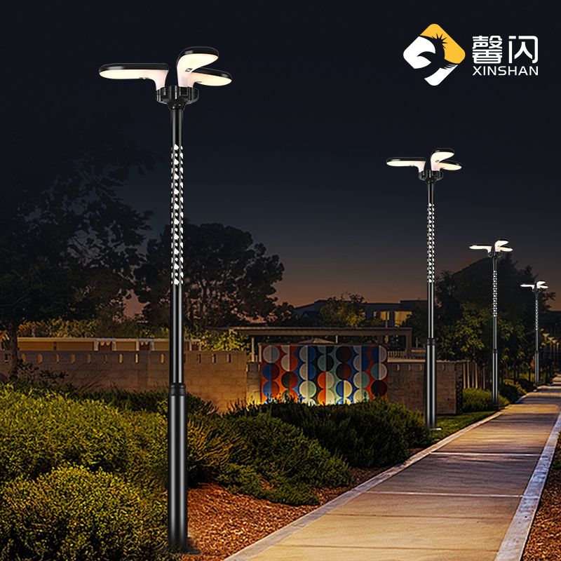 Solar Street Lights, Garden Lights, Park Scenic Area High Pole Lights, Community Street Outdoor Lights, 2026 New Model Lighting