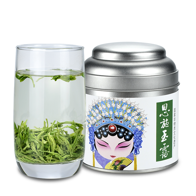 极叶野茶2025恩施玉露明前有机蒸青绿茶高山古树冷泡茶50g自己喝