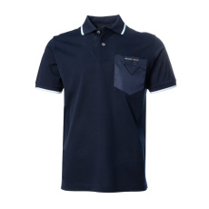 Рубашка поло prada/普拉达时尚潮流短袖polo衫男20年prujn6171vt8js春夏新款xy Prada/POLO