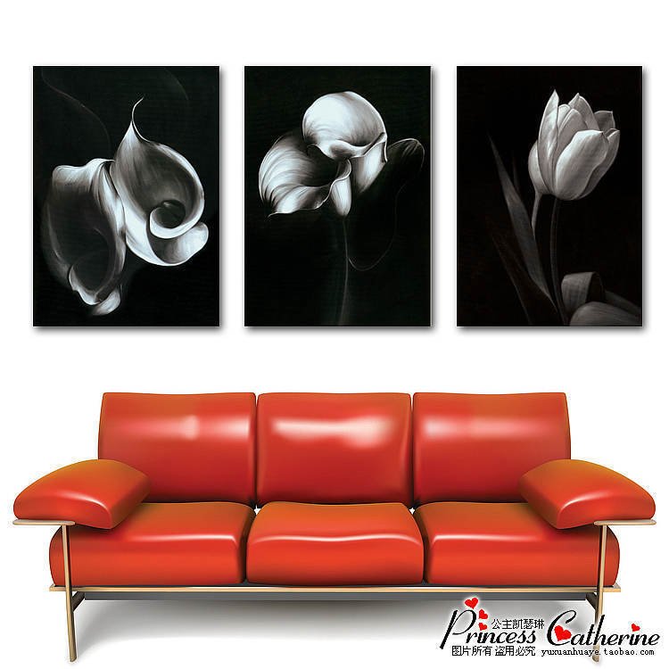 Купить Все для декора Современная декоративная живопись в гостиной ...