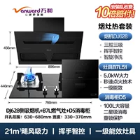 Стиль с тремя частями -c [21m-три полости и три костюма+5,0 кВт Жесткая пожарная печь +100 литров дезинфекция шкафа] J628+B7+D5