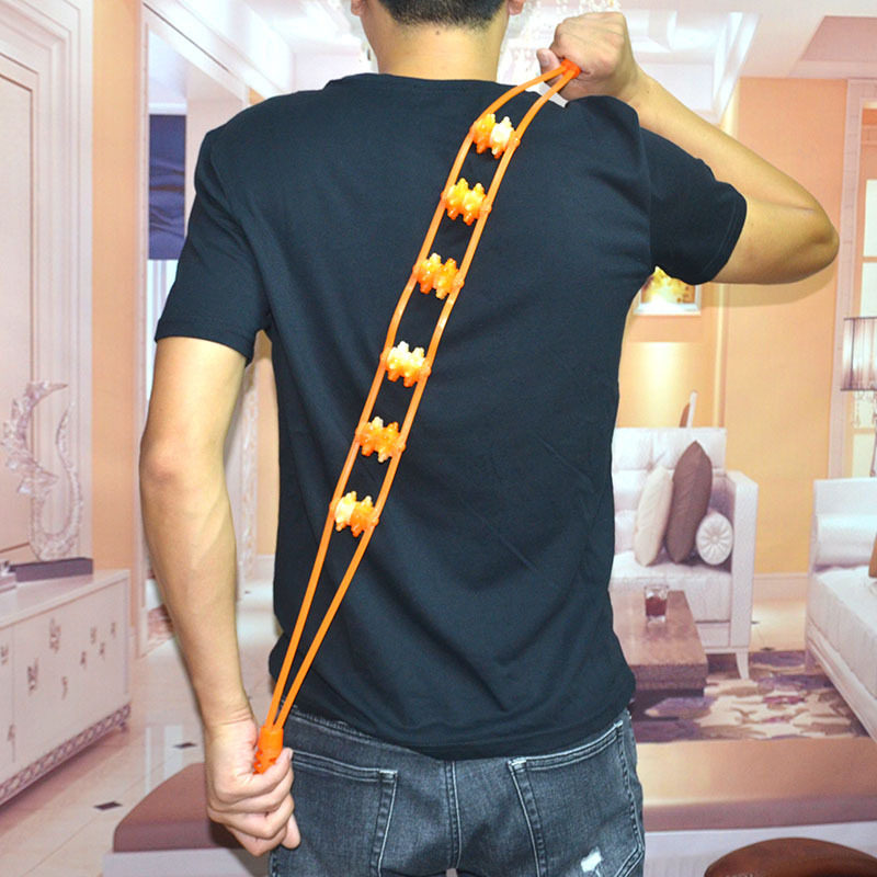 Pull back massager neck shoulder waist roller neck waist shoulder massager back pain shoulder relax muscles