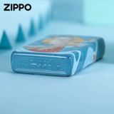 zippo X Станция Cool Designer Hao Yuan Painter Tang Sanzang Zhibao Оригинальный оригинальный более легкий ветрозащитный уголь и нефть мужчин