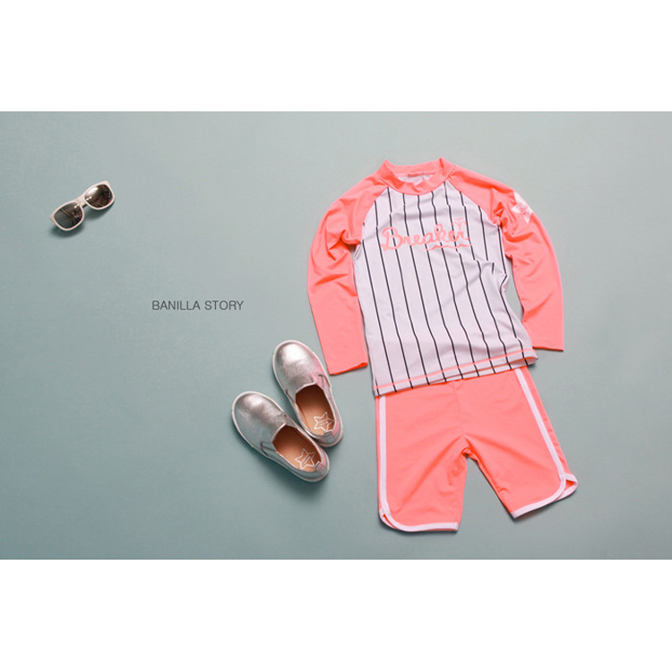 Trẻ em mới của áo tắm dễ thương nam bé thể thao chia boxer cậu bé dài tay kem chống nắng sinh viên áo tắm cậu bé đồ bơi cho bé gái 14 tuổi