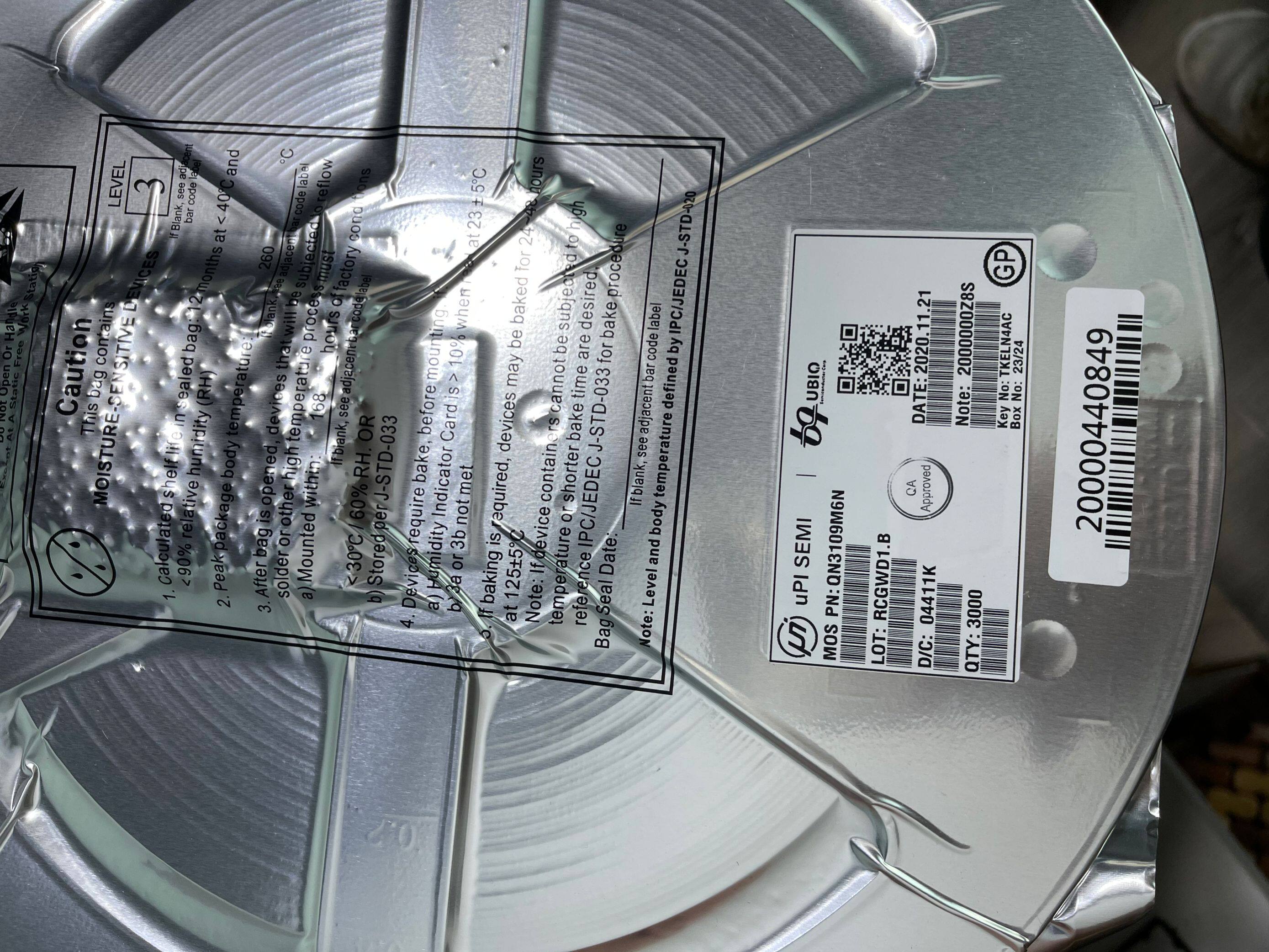 QN3109M6N Low internal resistance high current 30V QFN5*6 Large quantity and lower price