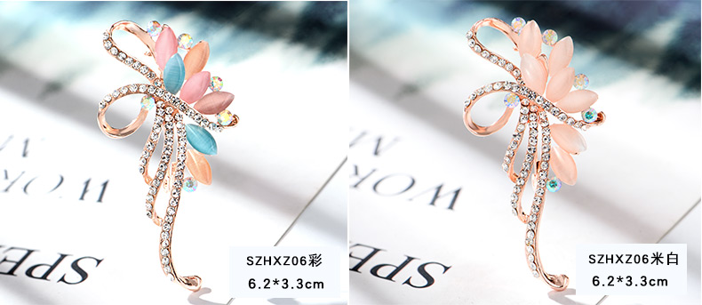 Lilt trang trí tốt trâm thời trang Hàn Quốc với rhinestone giả opal trâm phụ kiện thời trang nữ pin - Trâm cài ghim cài áo