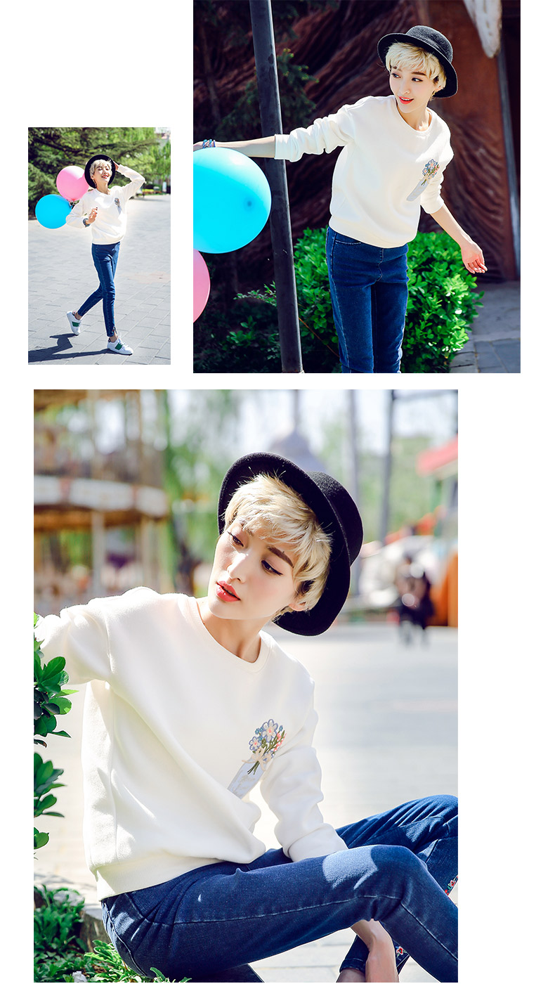 Sweatshirt femme - Ref 3216827 Image 27