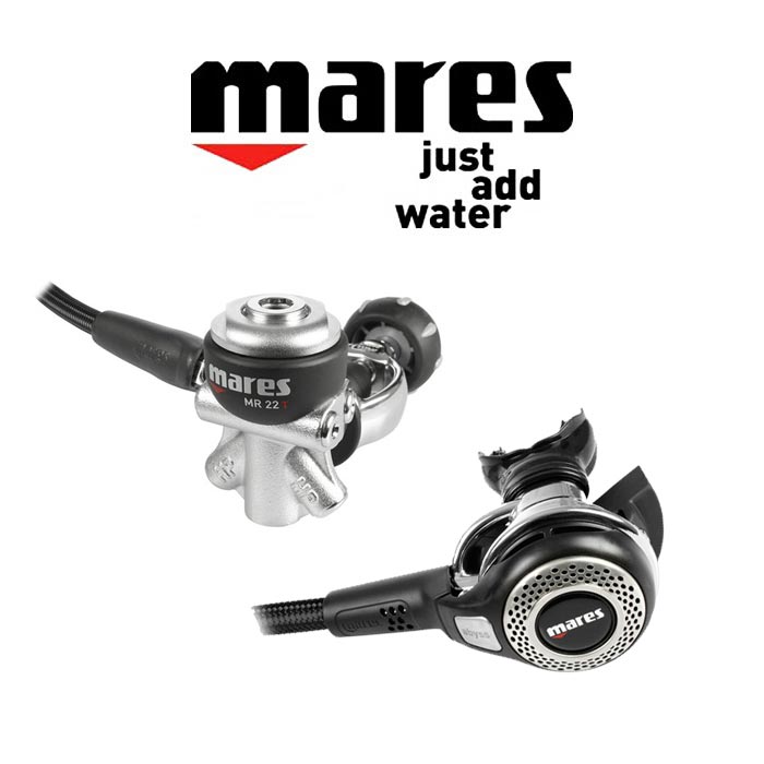 MARES ABYSS 22 One secondary head Suction Regulator Diving Regulator Italy
