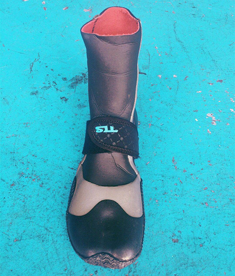 Toe diving boots wading anti-slip anti-stab children and men's and women's 3MM thickened snorkeling beach boots