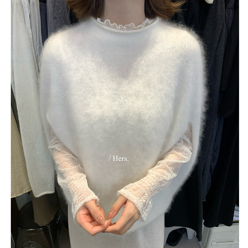 100% Pure Wool Sweater for Women, Autumn and Winter Cape Vest, Lazy Knitwear, Layered Sleeveless Brushed Sweater, Loose Top 100% Pure Wool Sweater for Women, Autumn and Winter Cape Vest, Lazy Knitwear, Layered Sleeveless Brushed Sweater, Loose Top