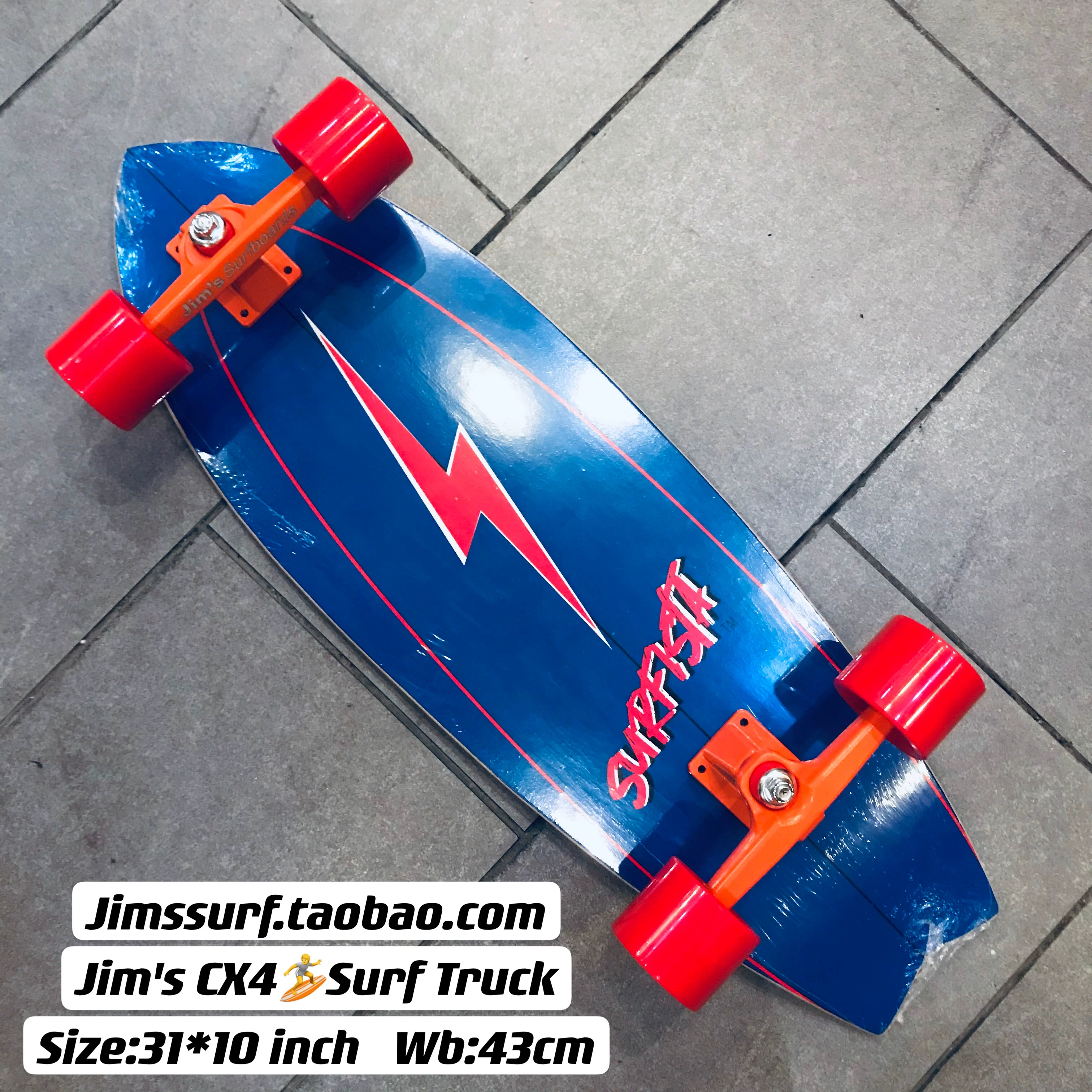 SURFISTA Land Surf Skateboard CX4 SurfSkate CX4 Truck
