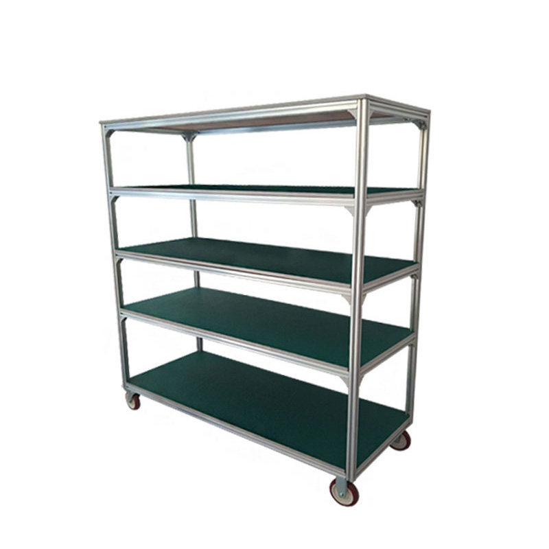 Aluminum Alloy Profile 4040 Industrial Aluminum Frame Factory Assembly Line Corner Yard Aluminum Squeeze Type Materials Weekly caravan worktop