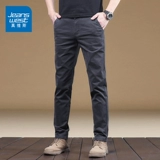 Мужские элитные летние эластичные штаны для отдыха, свободный прямой крой