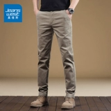 Мужские элитные летние эластичные штаны для отдыха, свободный прямой крой