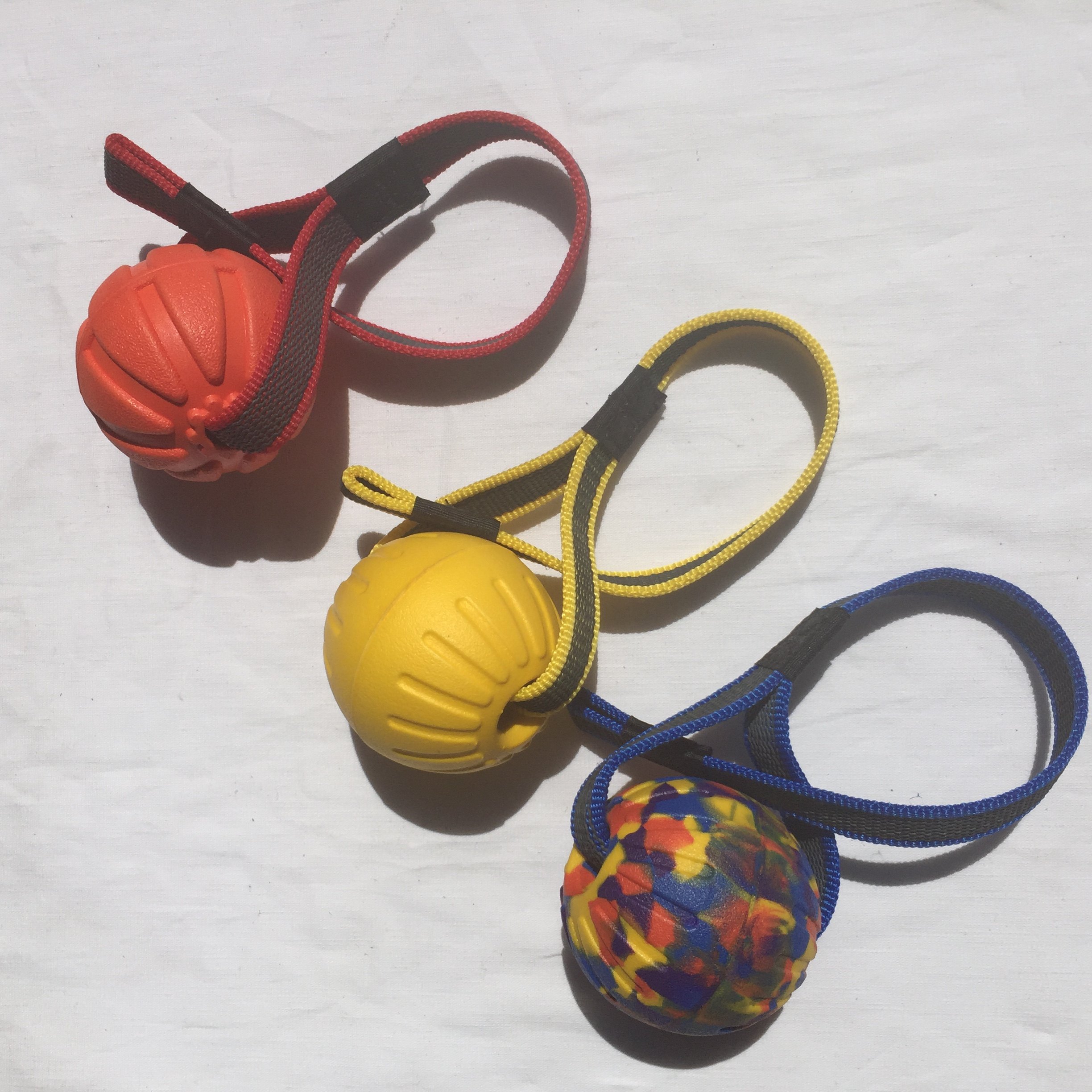 Pets Puppy toys Biting Balls Golden Hair Training Grindle Elastic Training Dog Rope Ball Horse Dog Large Dog Training Dog Supplies-Taobao
