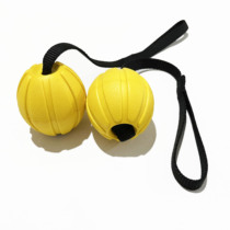 Horse dog training supplies professional dog trainer special rope ball dog toys bite-resistant floating water dog training pet training ball