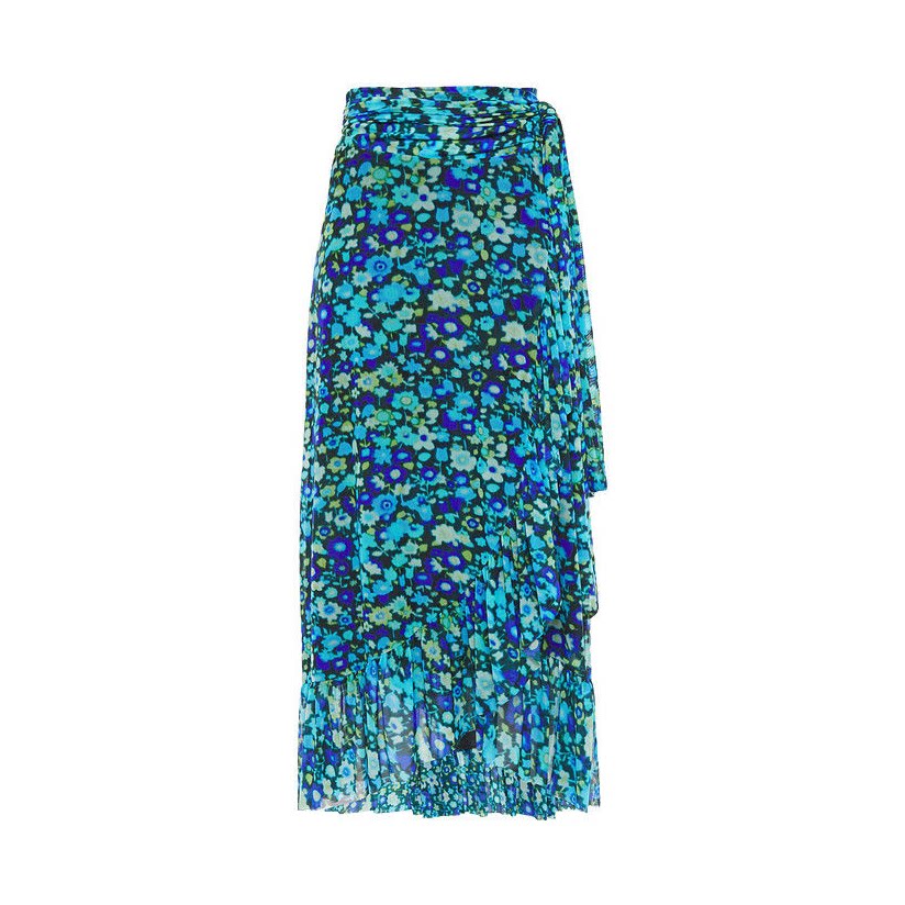 Ganni Ganny Gani Garni Lotus Leaf - edge Flexible Wears for a long wrap