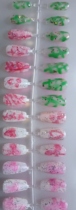 Internet celebrity popular new nail polish 30 creative hand-painted Ya patterns love ornaments