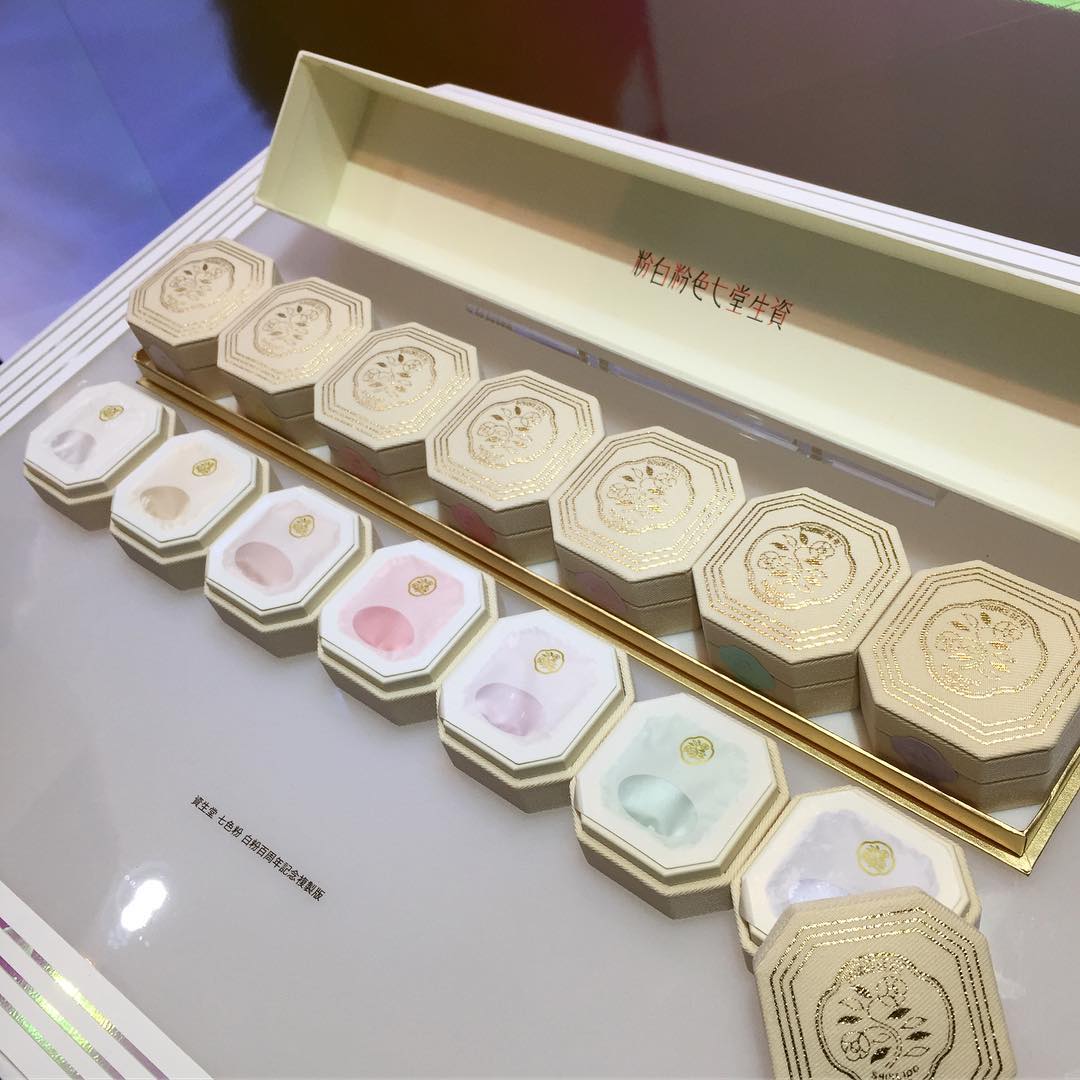 【未使用品】資生堂 七色粉白粉 百周年記念複製版 限界価格資生堂 七色粉白粉 百周年記念複製版 資生堂から1917年に