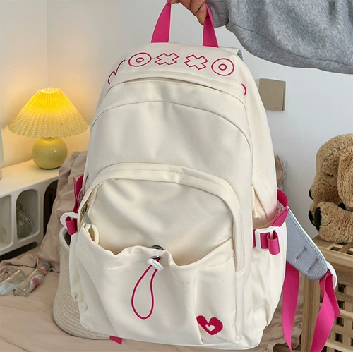 Вместительный и большой ранец, японская сумка через плечо для школьников, брендовый универсальный прочный рюкзак, подходит для подростков, для средней школы