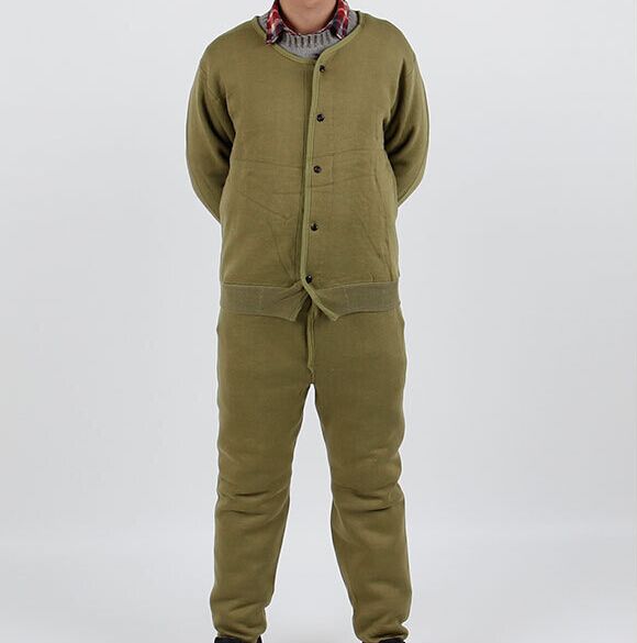 Lao suede coat thickened double layer warm autumn clothes 78 style old coal mine underground plus suede suit