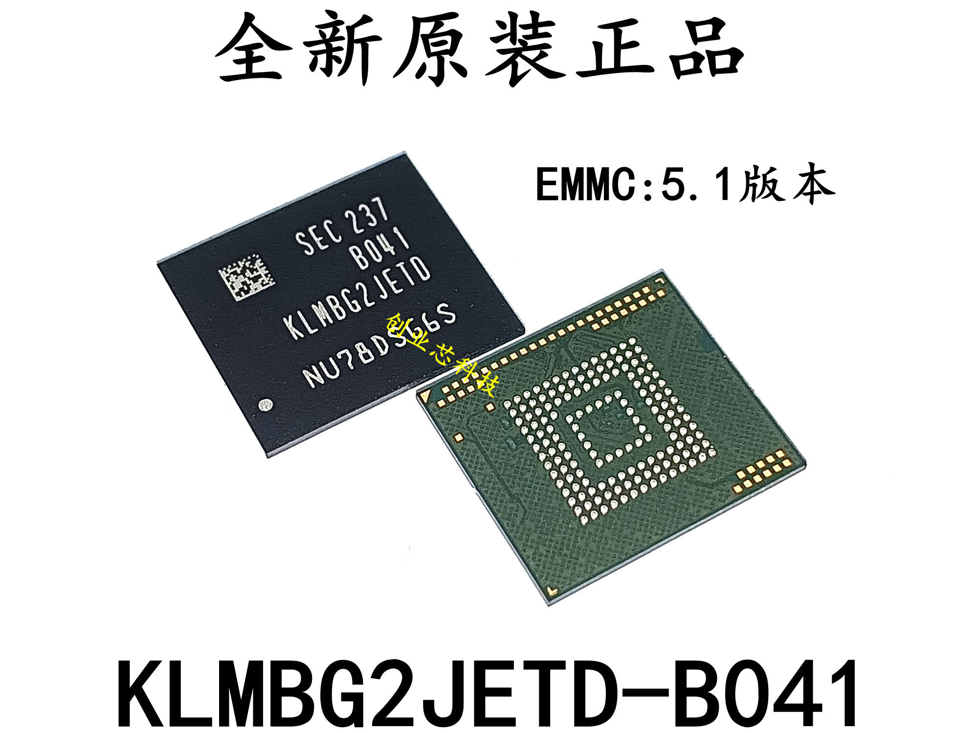 KLMBG2JETD-B041 32GB EMMC5 1 BGA153 word library storage chip brand new original dress-Taobao