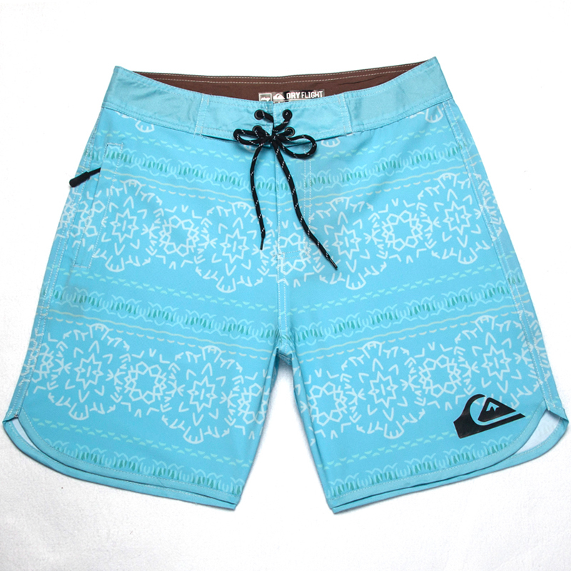 Qiansu Quiksilver Casual Men's Elastic Large Size Beach Surfing Swimming Sports Shorts Quick-Drying Five-Point Pants Qiansu Quiksilver Casual Men's Elastic Large Size Beach Surfing Swimming Sports Shorts Quick-Drying Five-Point Pants