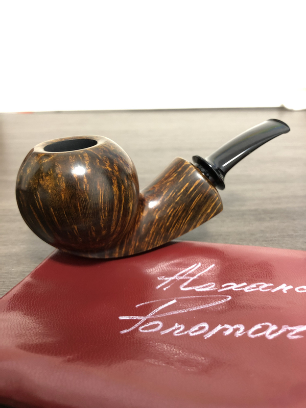 Brand New, Free Shipping, Handmade Smoking Pipe, Ukrainian Pilot Alexander Ponomarchuk Pipe, Puffer Fish