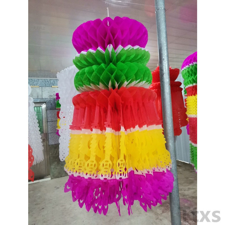 Qingming chandelier Qingming flower plastic flower hanging simulation lantern on the grave and fake flowers on the grave flower Lala Flower Festival sweeping tombs