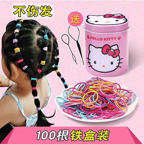 Elephant skin root elastic children's children's hair elastic band 2021 net red new style female head high value