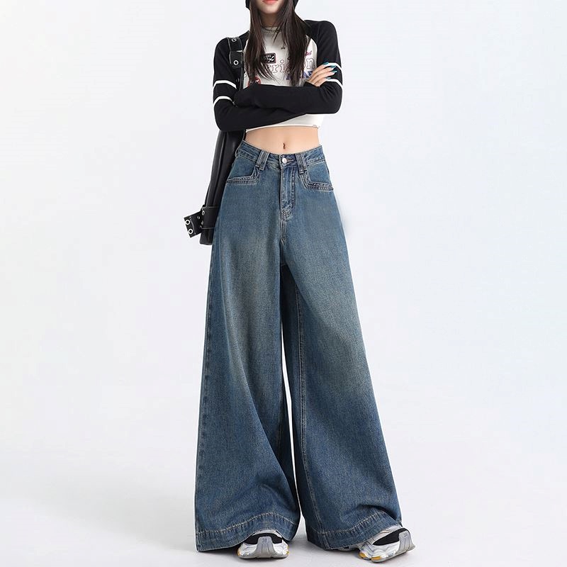 Off-Season Cheap Special Sale, Women's Clothing with Tags Removed, New Arrivals, Flared Pants, Low-Waisted White Jeans for Petite Sizes