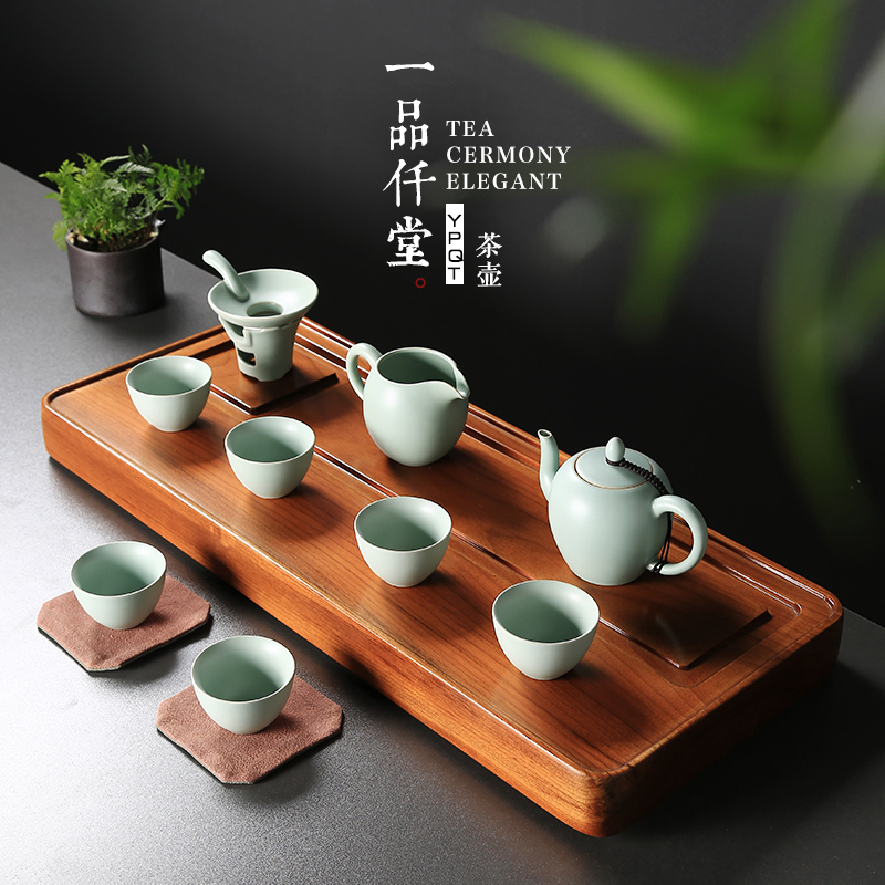 Yipin # $your up ceramic teapot can keep open piece of xi shi pot teapot home filtration pot of kung fu tea set
