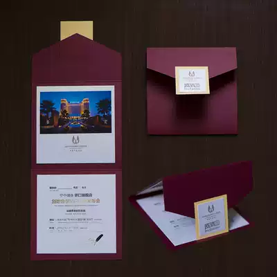 High-end financial invitation letter Creative insurance thank you annual meeting invitation card Opening release meeting Business invitation sticker Student activities