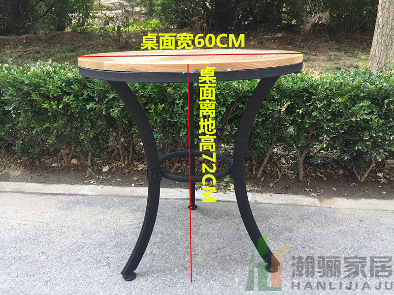 Bàn ghế ngoài trời giải trí sân vườn rắn bàn ghế gỗ đặt bàn ghế gỗ sân vườn trong nhà và ngoài trời bàn ghế gỗ - Bàn ghế ngoài trời / sân bàn ngoài trời