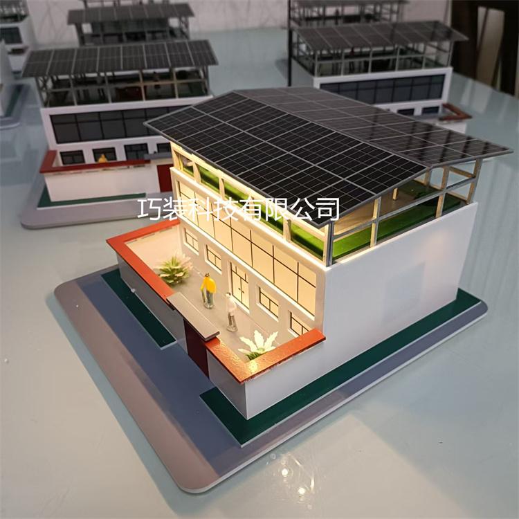 Front-Pull Sunroom Power Station Model Desk Decoration Floor Push Gift