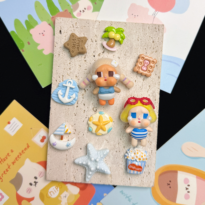 Popular Crocs Shoe Accessories Beach-Themed Starfish, Coconut Tree, Pop Mart Shoe Charms Compatible with Crocs Shoe Clips Popular Crocs Shoe Accessories Beach-Themed Starfish, Coconut Tree, Pop Mart Shoe Charms Compatible with Crocs Shoe Clips