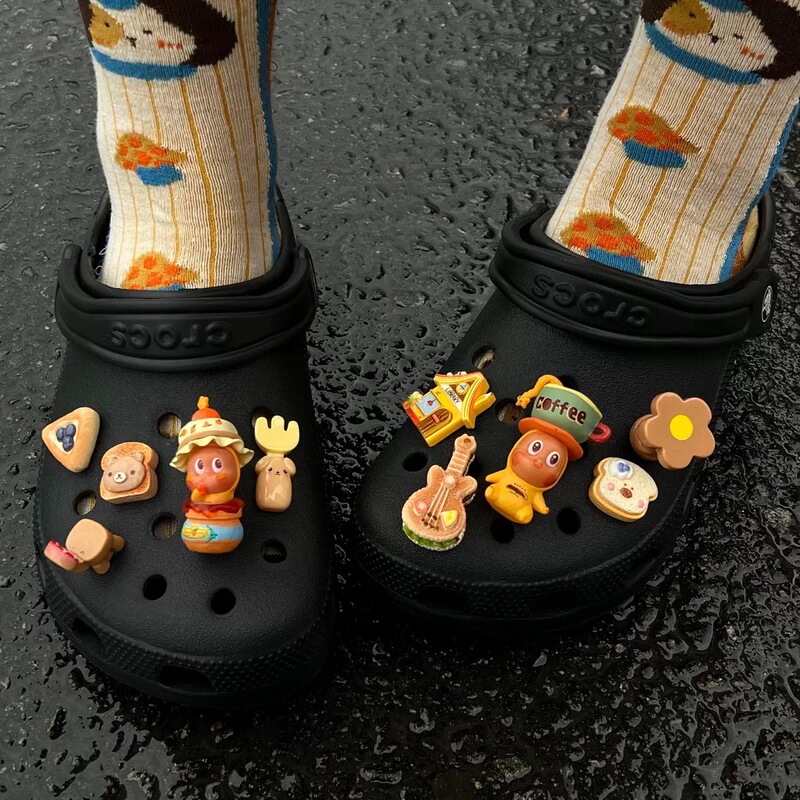 Popular Crocs Shoe Accessories Cake Star Shoe Charms Pop Mart Decorative Buckle Accessories Compatible with Crocs Shoe Buckles Popular Crocs Shoe Accessories Cake Star Shoe Charms Pop Mart Decorative Buckle Accessories Compatible with Crocs Shoe Buckles
