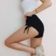 LIVIA khoe hông, dây rút, yoga, eo cao, quần short co giãn, quần lọt khe, quần lửng nữ cao, quần legging quần short nữ jean
