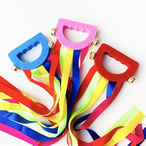 Радужная лента для детского сада, детская погремушка, игрушка