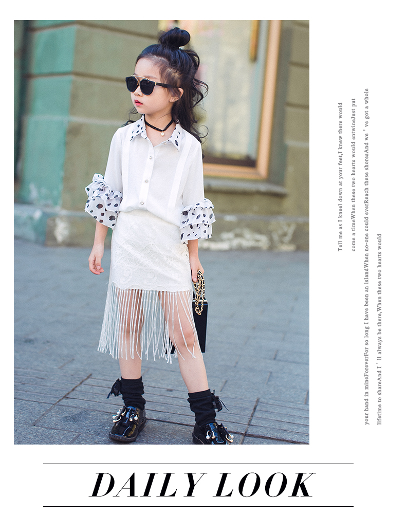 Chemise fille à manche longue - Ref 2084551 Image 34