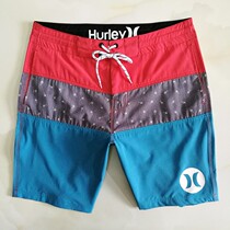 hurley quick-drying stretch beach pants mens plus size seaside surf pants hot spring swimming trunks multi-color optional floral pants