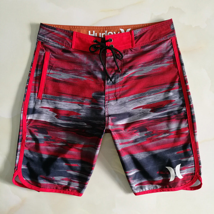 Foreign trade men's quick-drying beach pants loose large size seaside surfing shorts hot spring swimming trunks fitness competition five-point pants